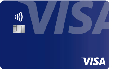 Tarjeta Visa débito contactless